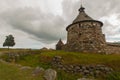 Towers and fortress wall of the Solovetsky Monastery