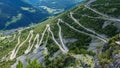 Towers of Fraele ascent, Touristic attraction in Valtellina Royalty Free Stock Photo