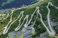 Towers of Fraele ascent, Touristic attraction in Valtellina Royalty Free Stock Photo