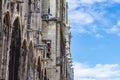 Towers and gargoyles of Notre Dame