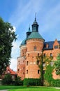 Towers of Gripsholm Castle, Sweden Royalty Free Stock Photo