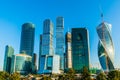 Towers of International Business Center Moscow-City