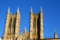 Towers of Lincoln Cathedral.