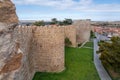 Towers of Medieval Walls of Avila - Avila, Spain Royalty Free Stock Photo