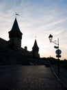 Towers of old castle