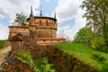 Towers of the old castle in Lichtenstein, Germany Royalty Free Stock Photo