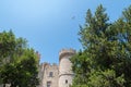 Towers of The Palace of the Grand Master of The Knights of Rhodes. Rhodes, Old Town, Island of Rhodes, Greece, Europe Royalty Free Stock Photo