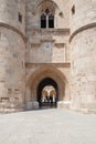 Towers of The Palace of the Grand Master of The Knights of Rhodes. Rhodes, Old Town, Island of Rhodes, Greece, Europe Royalty Free Stock Photo