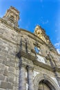 Towers San Cristobal Church Puebla Mexico