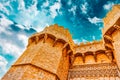 Towers of Serranos in  Valencia . Spain Royalty Free Stock Photo