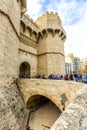 Towers of Serranos (was Pere Balaguer in Valencia . Spain.