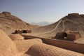 The towers of silence near Yazd, Iran.