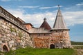 Towers of the Solovetsky monastery