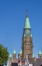 Towers of the St. Antonius Basilica in Rheine