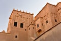 Towers of Taourirt Kasbah Royalty Free Stock Photo