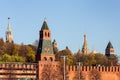 Towers and temples of the Kremlin Royalty Free Stock Photo