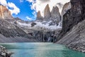 The Towers, Torres del Paine National Park, Chile Royalty Free Stock Photo