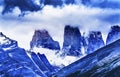 Towers Torres del Paine National Park Chile Royalty Free Stock Photo