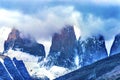 Towers Torres del Paine National Park Chile Royalty Free Stock Photo