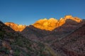 The Towers of the Virgin and The West Temple Royalty Free Stock Photo