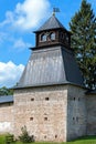 Holy Assumption Pskovo-Pecherskiy mens Monastery. Pechory, Pskov region, Russia. Royalty Free Stock Photo