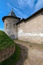 Holy Assumption Pskovo-Pecherskiy mens Monastery. Pechory, Pskov region, Russia. Royalty Free Stock Photo