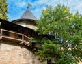 Holy Assumption Pskovo-Pecherskiy mens Monastery. Pechory, Pskov region, Russia. Royalty Free Stock Photo