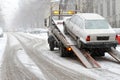 Towing car Royalty Free Stock Photo