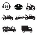 Towing Icon Royalty Free Stock Photo