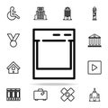 towing machine icon. web icons universal set for web and mobile