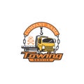 Towing rollback truck