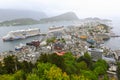 Town Aalesund 06/14/2022 Royalty Free Stock Photo