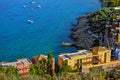 Town of Agios Nikolaos and the Mirabello Bay. Crete Royalty Free Stock Photo