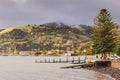 Town of Akaroa, New Zealand