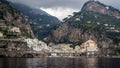 Town on the Amalfi Coast Royalty Free Stock Photo