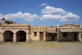 Town of the American Western in Fort Bravo Almeria Andalusia Royalty Free Stock Photo