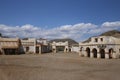 Town of the American Western in Fort Bravo Almeria Andalusia Royalty Free Stock Photo