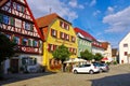 The town Aub in Germany Royalty Free Stock Photo