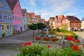 The town Aub in Germany Royalty Free Stock Photo