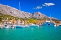 Town of Baska Voda waterfront view