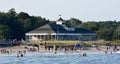 Town Beach, Narragansett, RI Royalty Free Stock Photo