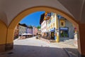 Town of Berchtesgaden colorful street and historic architecture view