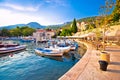 Town of Bol on Brac island waterfront view Royalty Free Stock Photo