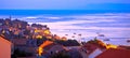 Town of Bol sunrise waterfront panoramic view Royalty Free Stock Photo