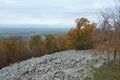 The town of Boonsboro, Maryland as seen from South Mountain