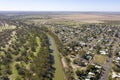 The town of Bourke on the Darling river