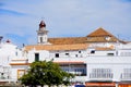 Town buildings and church, Ayamonte.