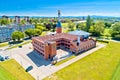 Town of Cakovec aerial view, Medjimurje Royalty Free Stock Photo