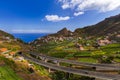 Town Camara de Lobos - Madeira Portugal Royalty Free Stock Photo