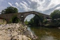 Town of Cangas de Onis in Asturias Spain Royalty Free Stock Photo